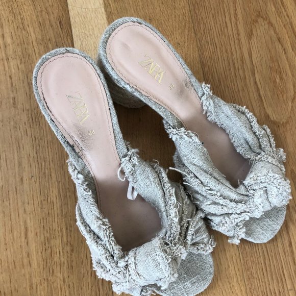 Zara Tweed Heels - Picture 3 of 4